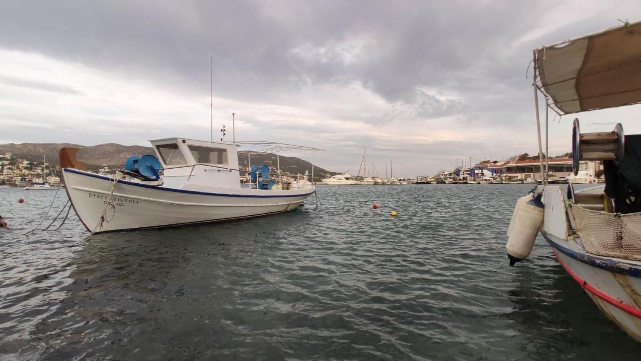 Small House Great View In Porto-Rafti Gulf Porto Rafti Exterior photo