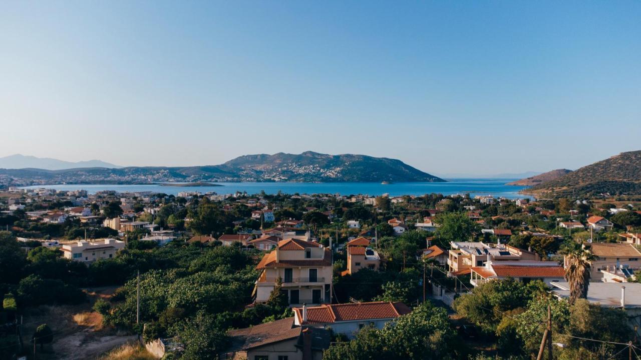 Small House Great View In Porto-Rafti Gulf Porto Rafti Exterior photo