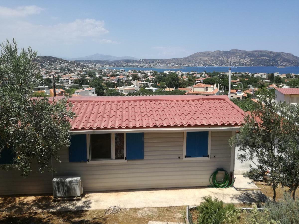 Small House Great View In Porto-Rafti Gulf Porto Rafti Exterior photo